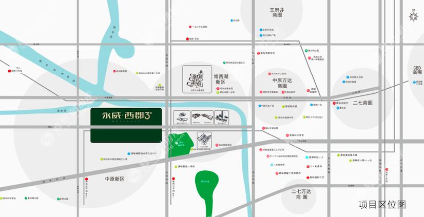 永威西郡(三期瑞和苑)规划图2