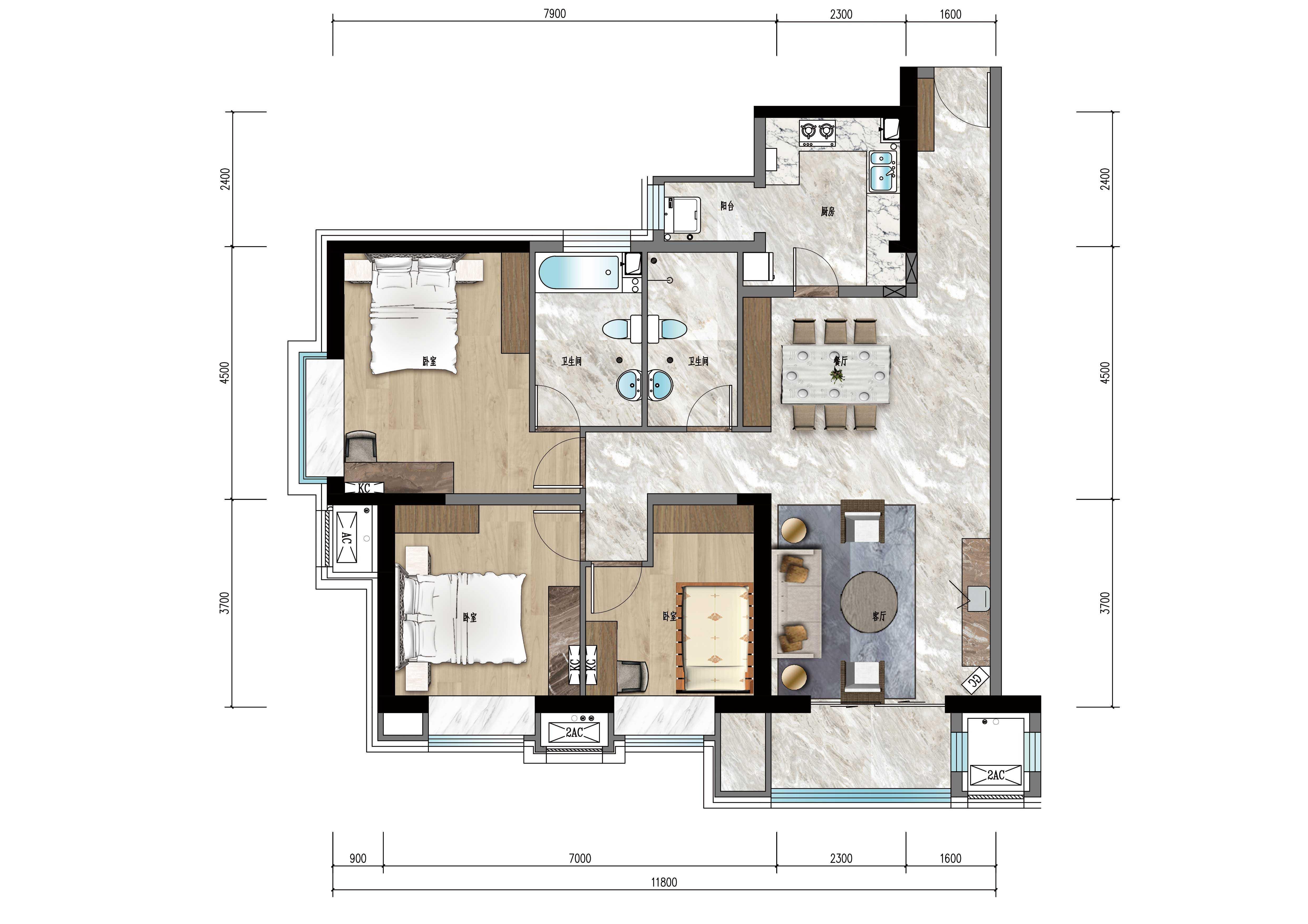 北京书院户型图