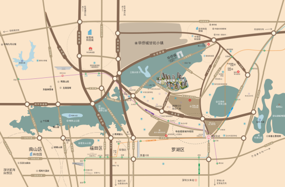 生态运动园林场景,缔造健康生活在整个公共区域规划中,里城玺樾山花园